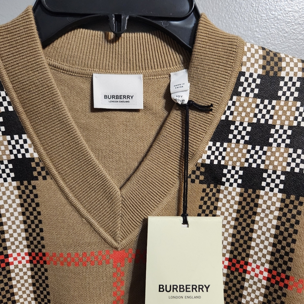 BURBERRY KIDS sweater sz 10 $510 - Picture 3 of 5